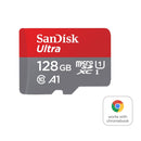 Sandisk MicroSDXC Ultra Android 128GB 120MB/s CL10 Chromebook