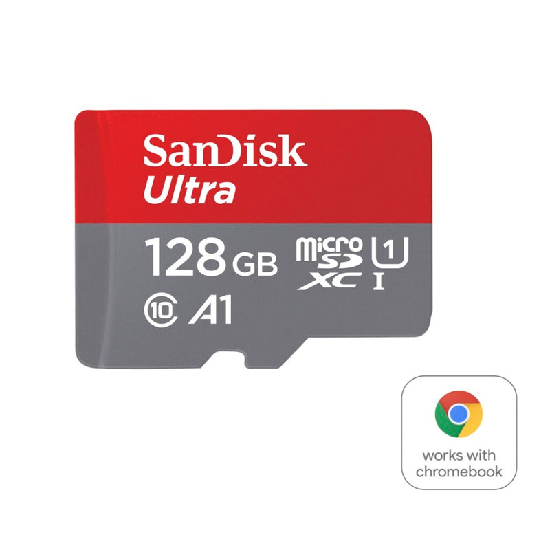 Sandisk MicroSDXC Ultra Android 128GB 120MB/s CL10 Chromebook