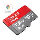 Sandisk MicroSDXC Ultra Android 128GB 120MB/s CL10 Chromebook