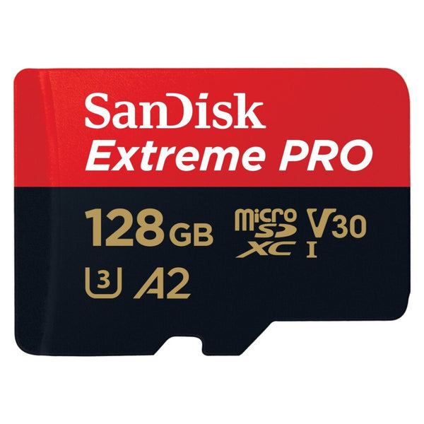 Sandisk MicroSDXC Extreme PRO 128GB 200/90 Mb/s - A2 - V30