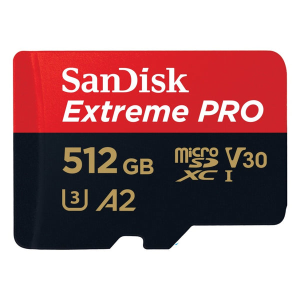 Sandisk MicroSDXC Extreme PRO 512GB 200/140 Mb/s - A2 - V3