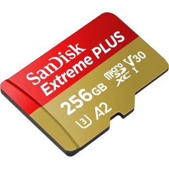 Sandisk MicroSDXC Extreme Plus 256GB 200/140 Mb/s - A2 - V