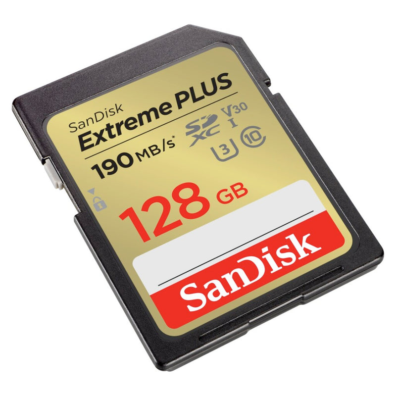 Sandisk SDXC Extreme Plus 128GB 190/90 Mb/s - V30 - Rescue