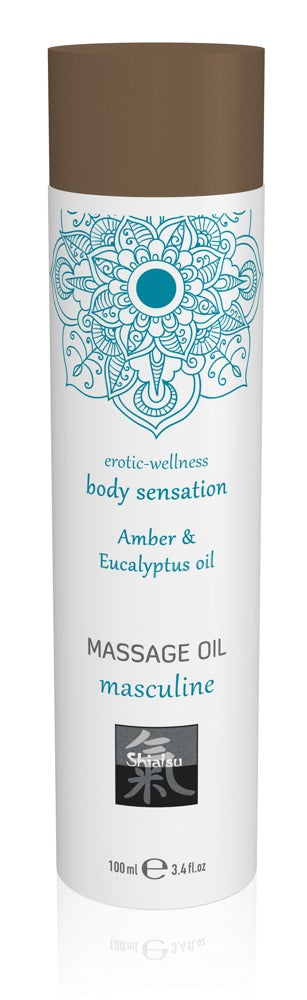 Masculine Massage Olie - Amber & Eucalyptus