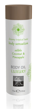 Luxe Eetbare Body Oil - Kokosnoot & Ananas