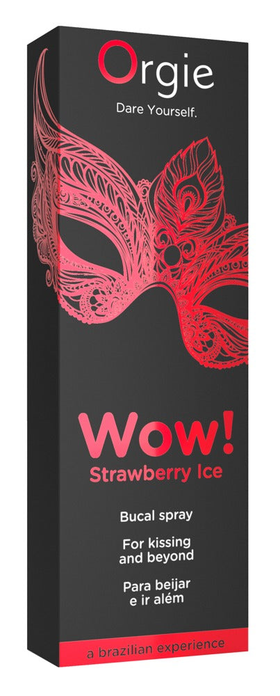 Wow! Aardbeienijs - Bucal Spray - 0,34 fl oz / 10 ml