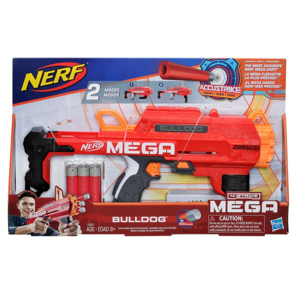 Nerf Mega Bulldog Blaster + 6 Darts