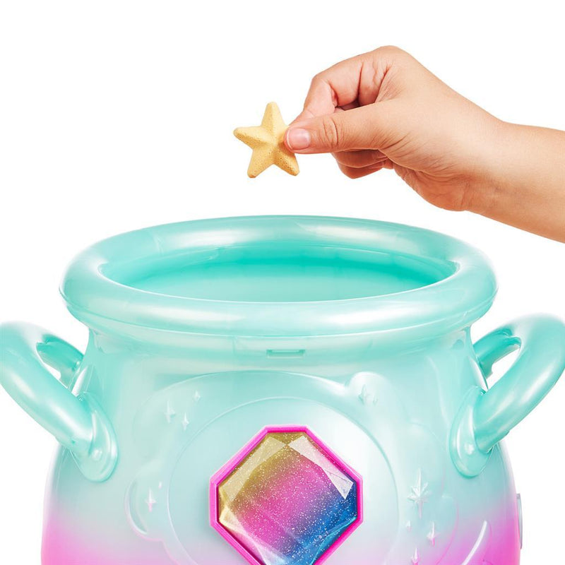 Magic Mixies Regenboog Ketel met Mist + Interactief Pluche