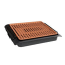 Smokefree Copper Grill Tafel BBQ 1250W Zwart/Koper