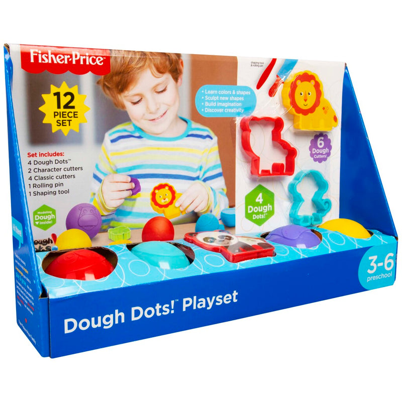 Fisher Price Dough Dots Klei Set 12-delig