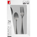 Bergner Bestekset Munich - 24 delig - zwart glans