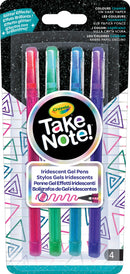Crayola Take Note glitter gelpennen 4 stuks