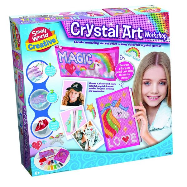 Creative Hobbydoos Crystal Art Workshop Etui + Dagboek