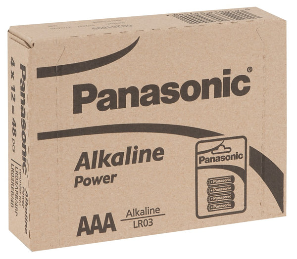 Battery Panasonic AAA 12x4