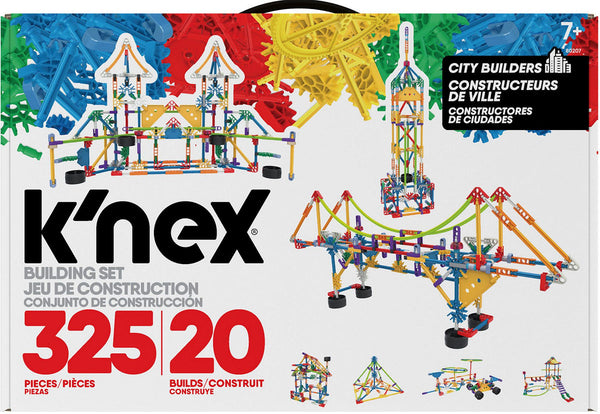 K'Nex Classic City Builders 20 Modellen, 325dlg.