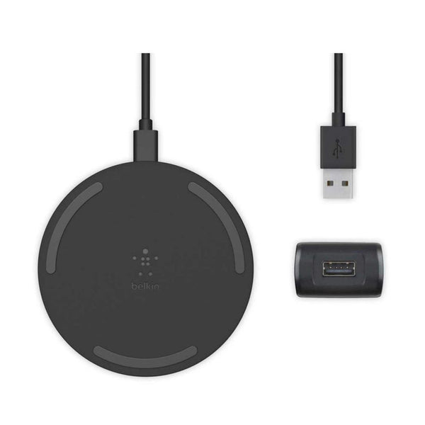 Belkin Draadloze Telefoon Oplader USB-A/Micro-USB 7.5W Zwart