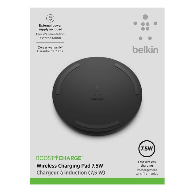 Belkin Draadloze Telefoon Oplader USB-A/Micro-USB 7.5W Zwart