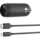 Belkin Boost-Up Charge USB-C Autolader 20W Zwart
