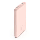 Belkin BOOST CHARGE Powerbank 3-Poorts 10.000 mAh USB-A/USB-C Rose Gold
