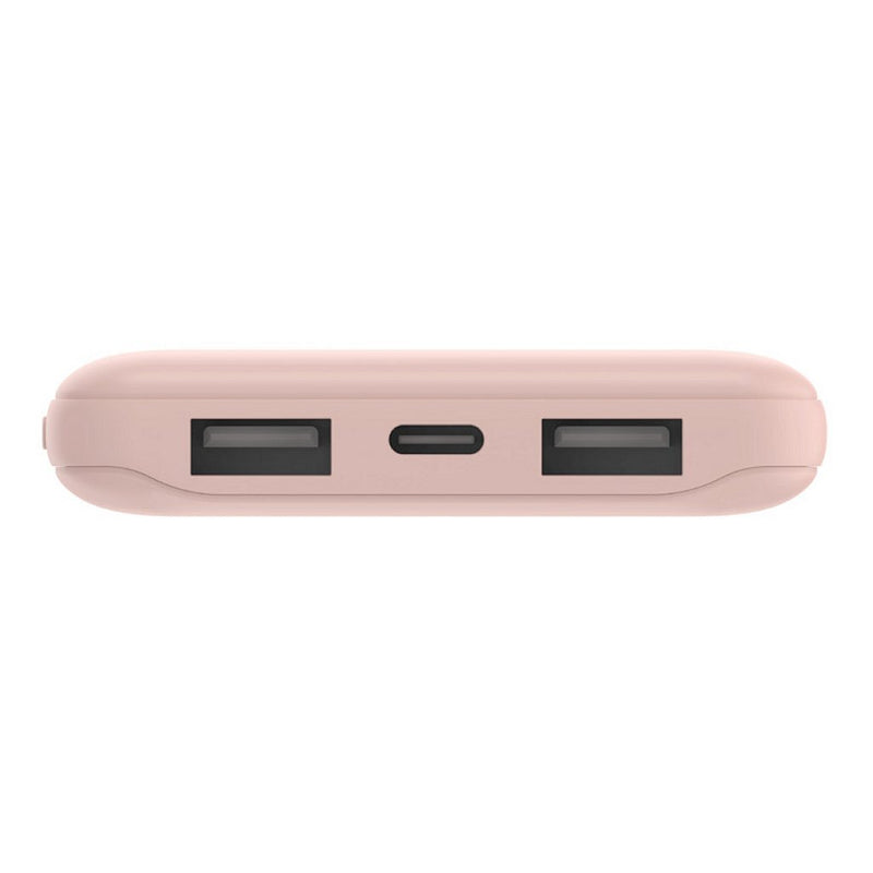 Belkin BOOST CHARGE Powerbank 3-Poorts 10.000 mAh USB-A/USB-C Rose Gold