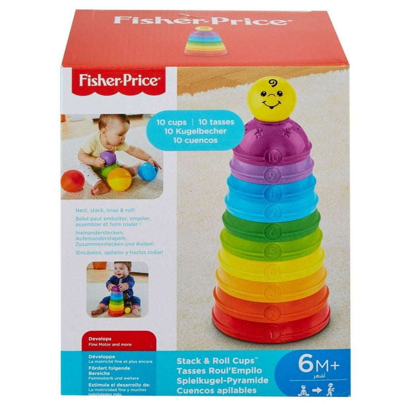 Fisher Price Stapelbekers 10 Stuks