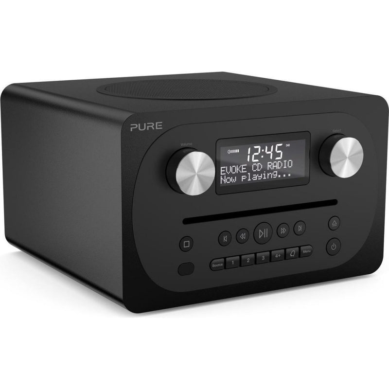 Pure Evoke C-D4 Radio Zwart