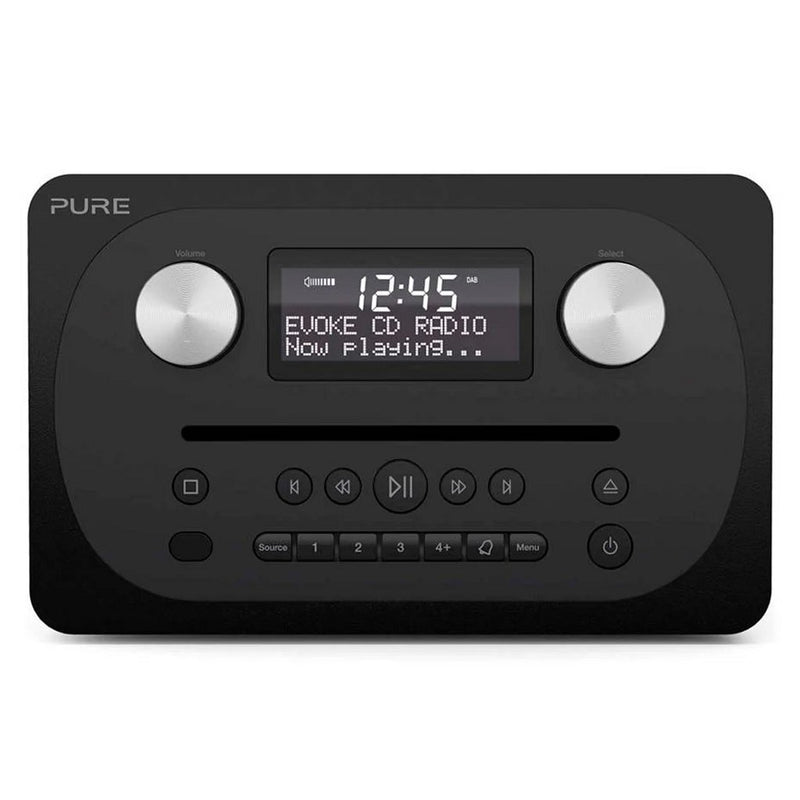 Pure Evoke C-D4 Radio Zwart