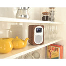 Pure EVOKE H3 DAB+ Radio met Bluetooth Walnoot/Wit