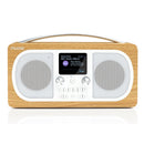 Pure Evoke H6 OAK DAB+ Radio Hout/Wit