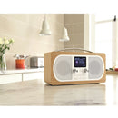 Pure Evoke H6 OAK DAB+ Radio Hout/Wit