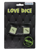 Love Dice Glow in the Dark Set - Engelse versie