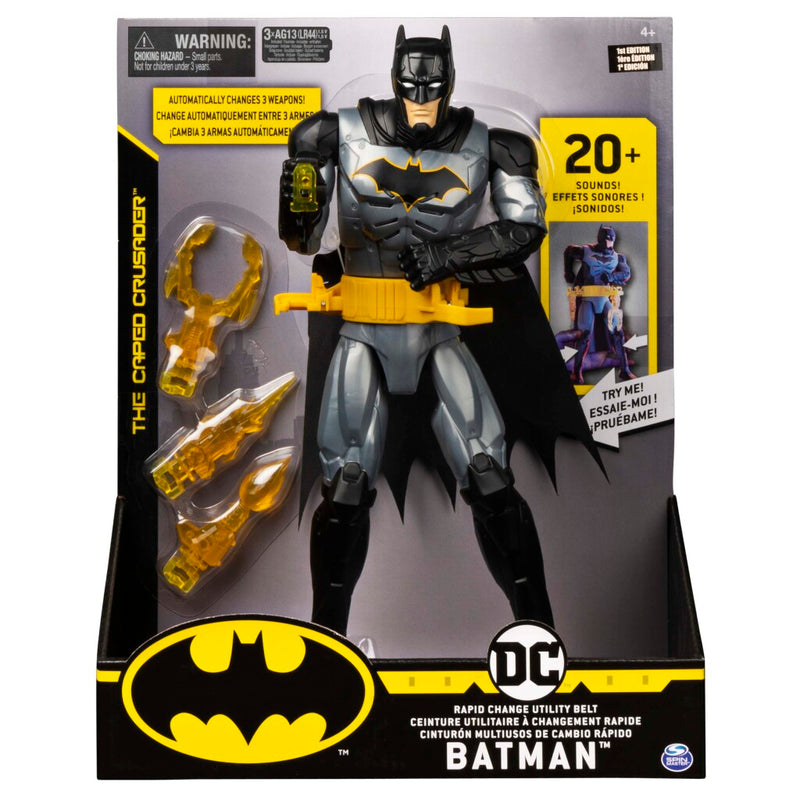 Spin Master Batman Figuur 30 cm + Accessoires + Licht en Geluid