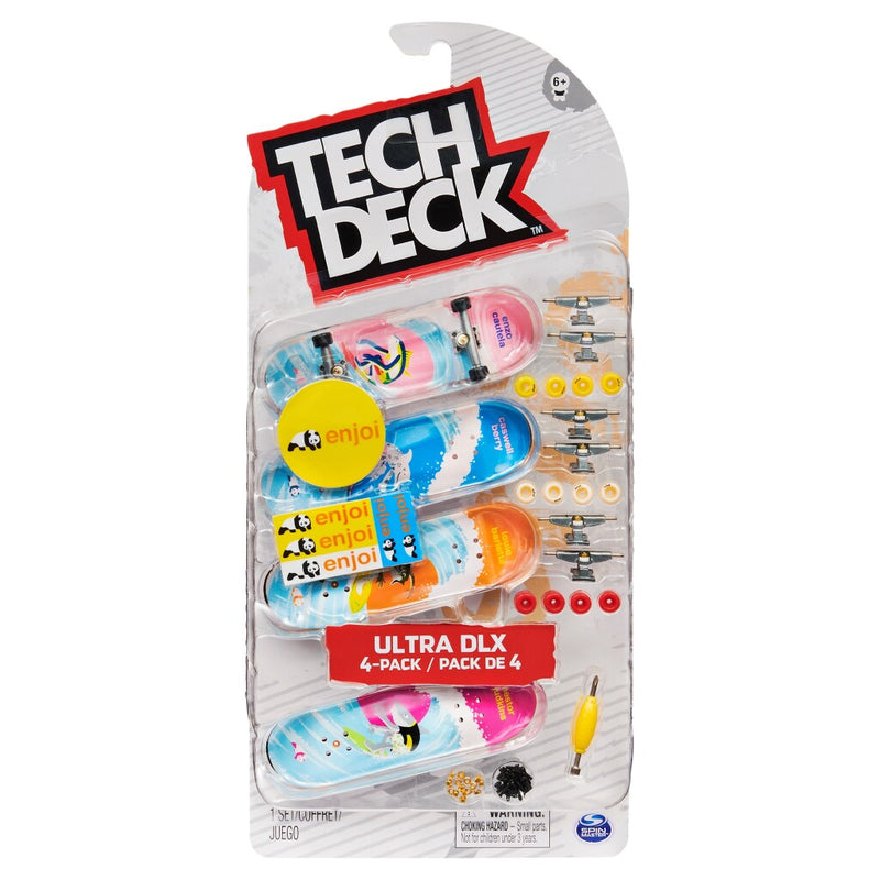 Tech Deck Ultra DLX Fingerboards 4-Pack