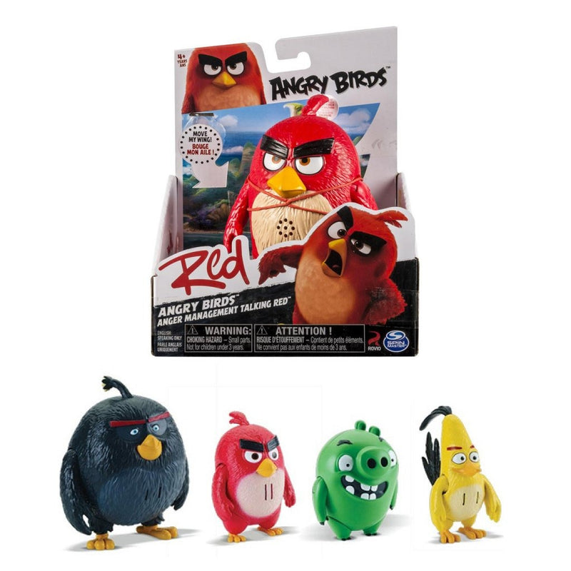 Angry Birds Figuur met Geluid Chuck