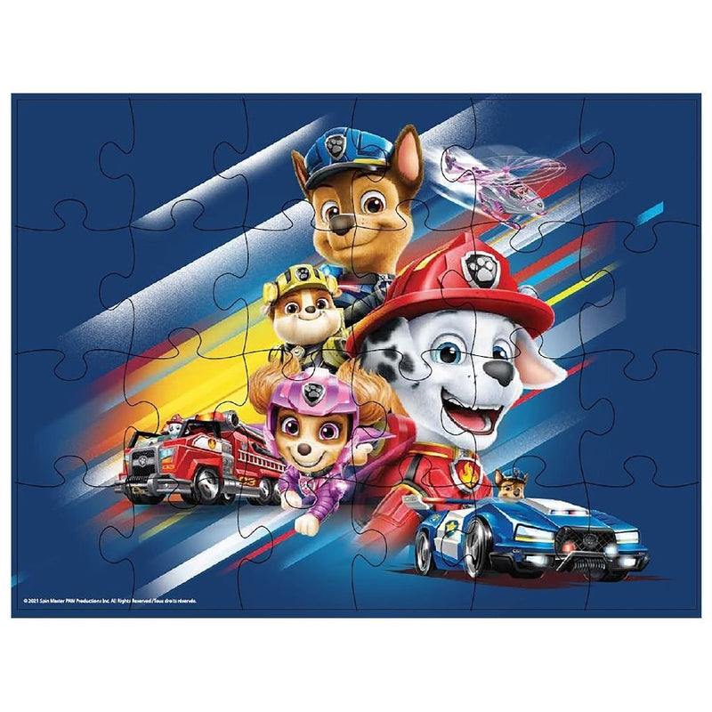 Paw Patrol The Movie 3 Houten Puzzels in Houten Kist