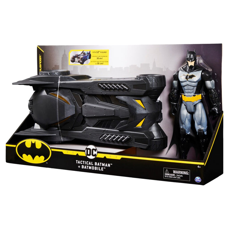 Batman Batmobile met Batman 30 cm