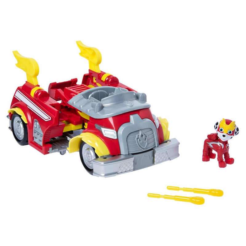 Paw Patrol Mighty Pups Politie Voertuig met Pup