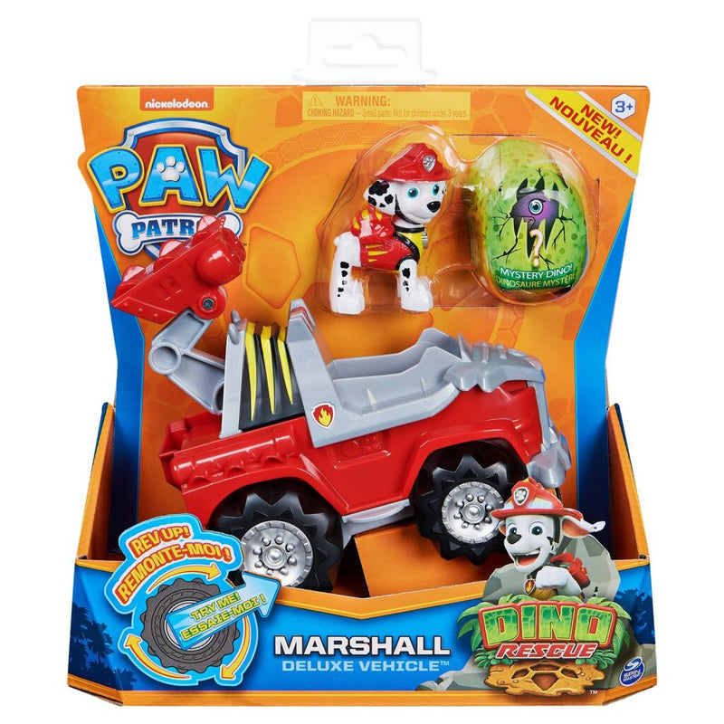 hulpvoertuig Dino Paw Patrol Marshall junior 15 cm