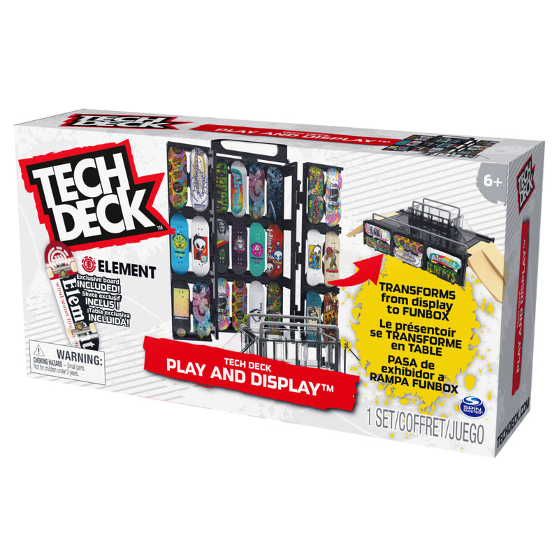 Tech Deck Play and Display Koffer Schansset Vingerbord