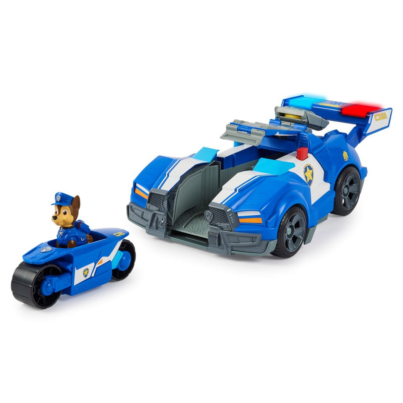 Paw Patrol The Movie 2-in-1 Politieauto van Chase
