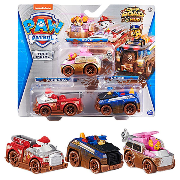 Paw Patrol Off Road Mud True Metal Set 1:55