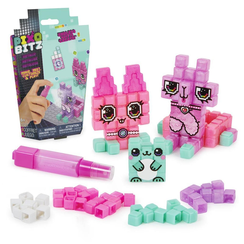 PixoBitz 2D 3D Metallic Kralenpakket