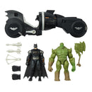 Batman Batcycle Versuslook And Swamp Thing 10 cm