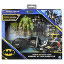 Batman Batcycle Versuslook And Swamp Thing 10 cm