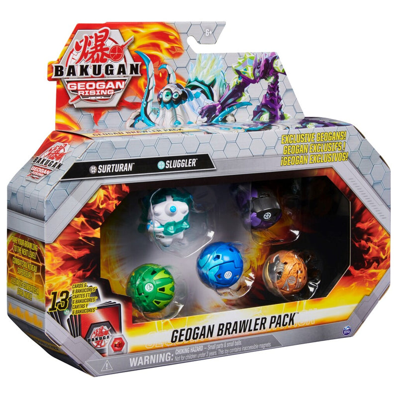 Bakugan Geogan Brawler Season 3.0 5 Pack Assorti