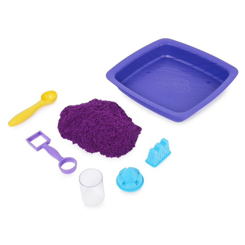 Kinetic Sand Sparkling Sandcastle Speelset Paars