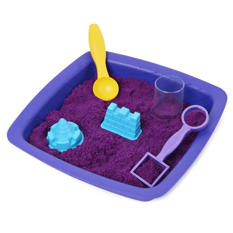 Kinetic Sand Sparkling Sandcastle Speelset Paars