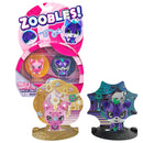 speelset Unicorn and Tiger junior roze/blauw 6-delig