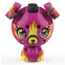 speelset Bear and Pup junior roze/wit 6-delig