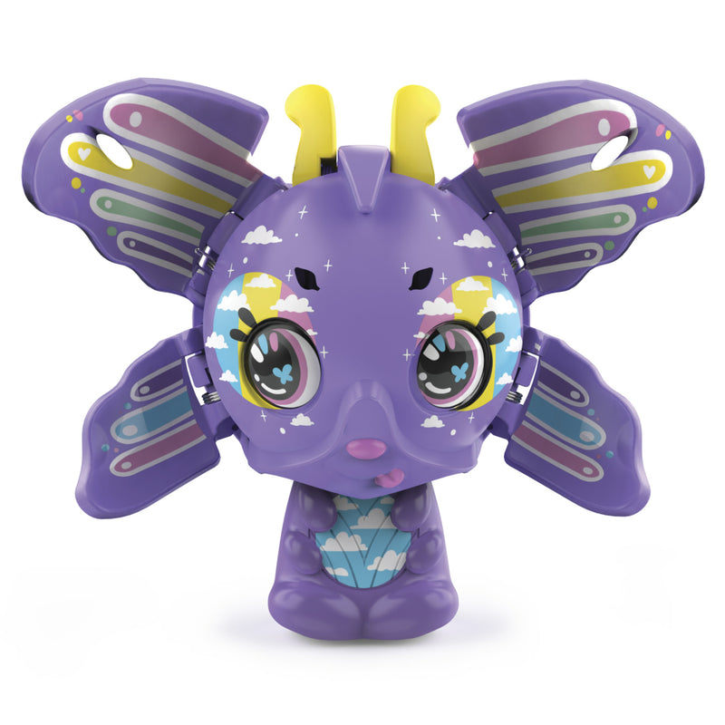 speelset Butterfly and Fox junior paars/wit 6-delig